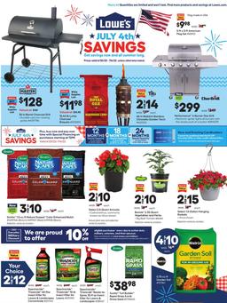 Lowe's Weekly Ad Jun 30 - Jul 6, 2022