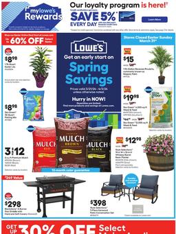 Lowe's Weekly Ad Mar 21 - Apr 3, 2024