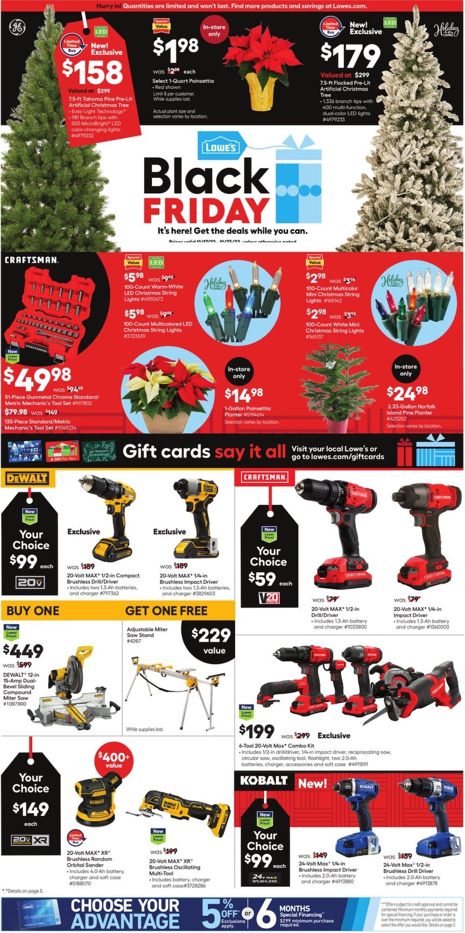 Lowe's Weekly Ad Black Friday Nov 17 23, 2022 WeeklyAds2