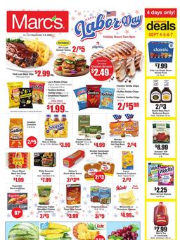 Marc's Weekly Ad September 2 - 8, 2026