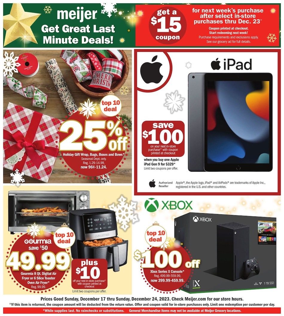 Meijer Ad Christmas Dec 17 24 2023 Weeklyads2 