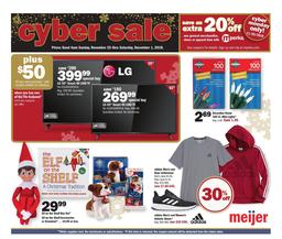 Meijer Ad Cyber Week 2018