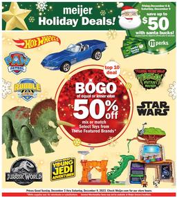 Meijer Ad Holiday Dec 3–9, 2023