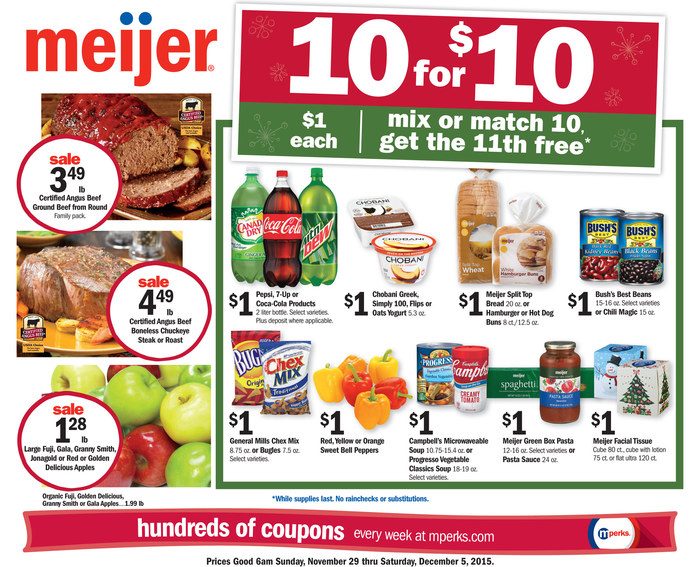 Meijer Ad Preview Nov 29 2015 page 1