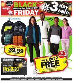 Meijer Black Friday Ad 2023