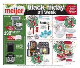 Meijer Ad Black Friday Weeklong 2017