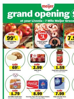 Meijer grand opening sale September 23 - 29, 2026