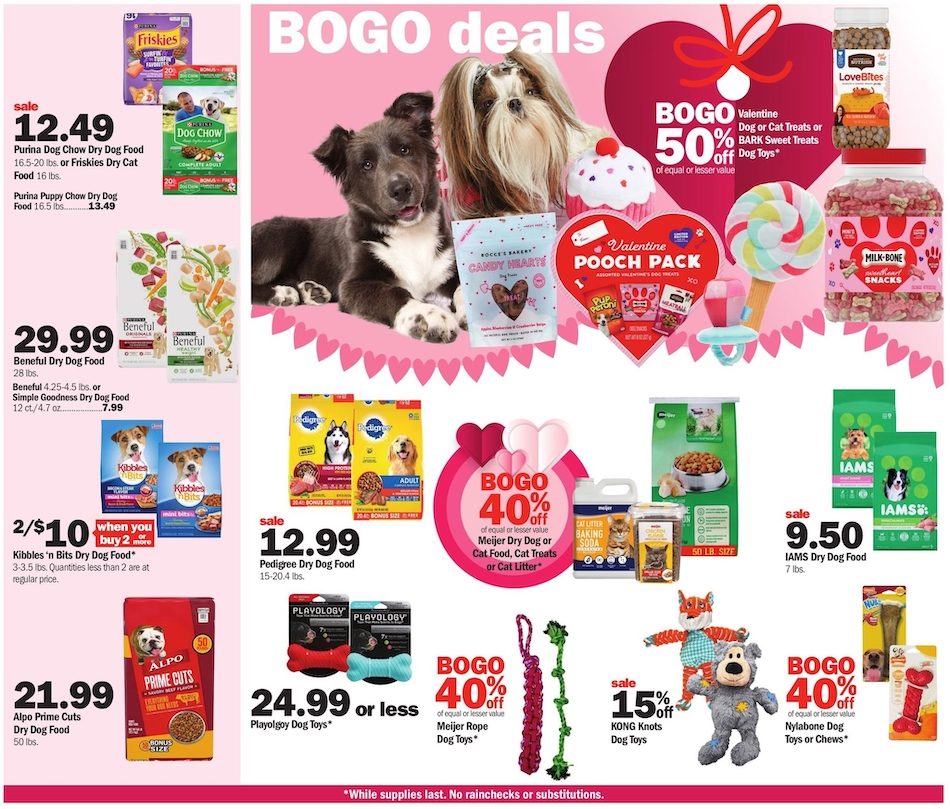 Meijer Pets Ad Feb 6 12, 2022 WeeklyAds2