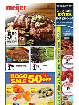 Meijer Weekly Ad April 15 - 21, 2018