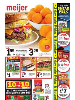 Meijer Easter Ad April 16 - 22 2017