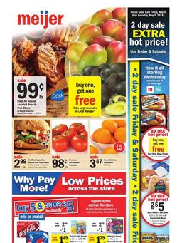 Meijer Weekly Ad Apr 29 - May 5, 2018