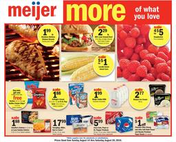 Meijer Weekly Ad Aug 21 - Aug 27 2016