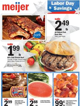 Meijer Weekly Ad Aug 28 - Sep 3 2016