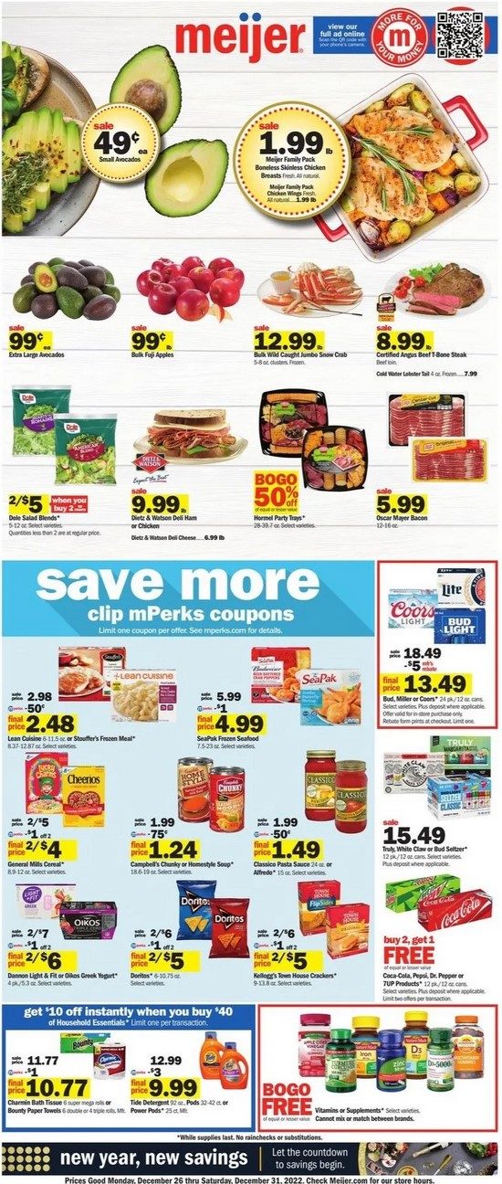 Meijer Weekly Ad Dec 26 31, 2022 WeeklyAds2