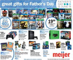 Meijer Weekly Ad Fathers Day 2016