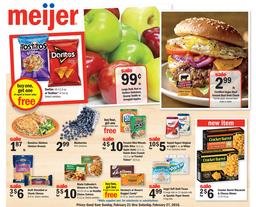 Meijer Weekly Ad Feb 21 2016