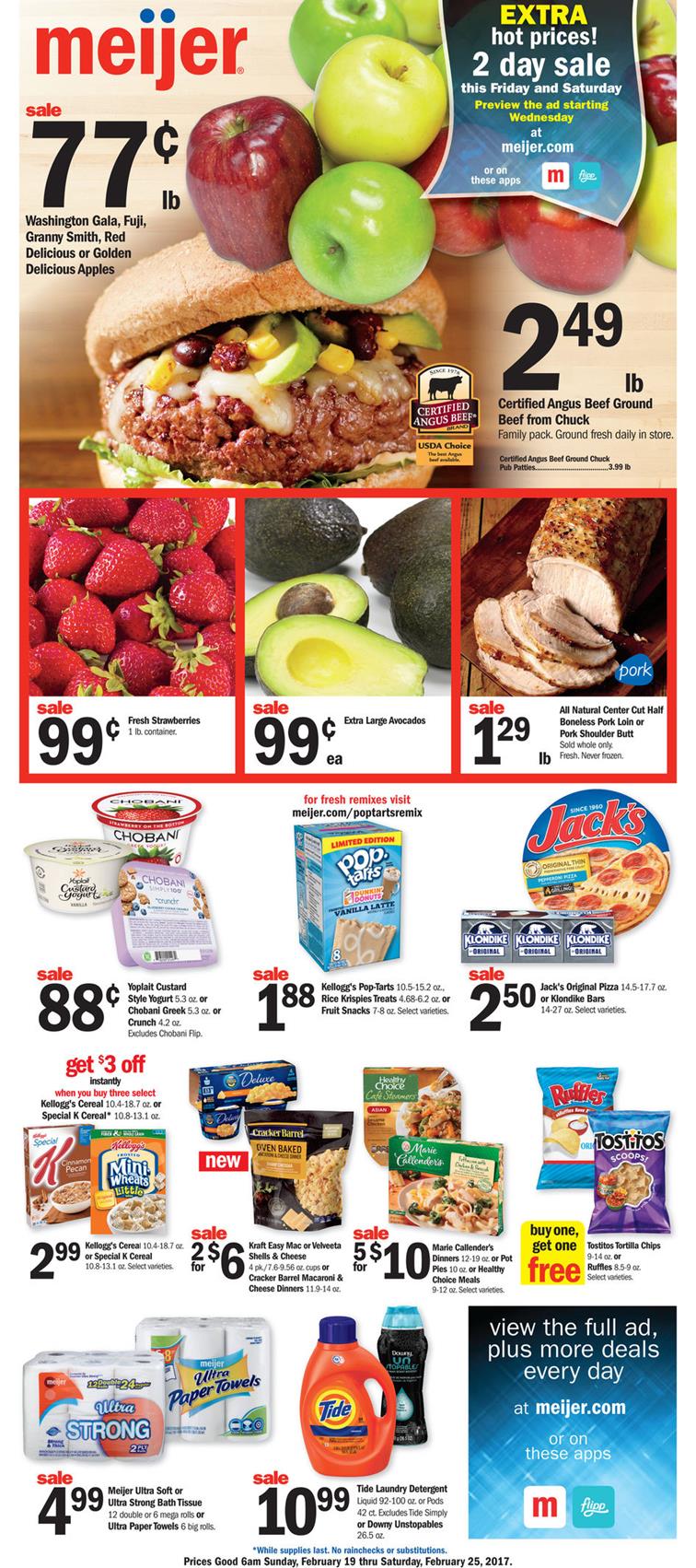 Meijer Weekly Ad February 19 25 2017 WeeklyAds2