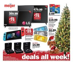 Meijer Weekly Ad Holiday Dec 1 - 7, 2019
