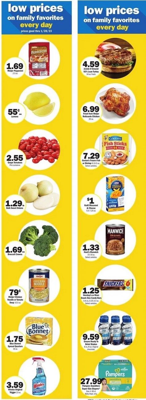 Meijer Weekly Ad Sale Jan 15 - 21, 2023 - WeeklyAds2