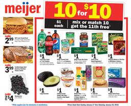 Meijer Weekly Ad Jan 17 2016