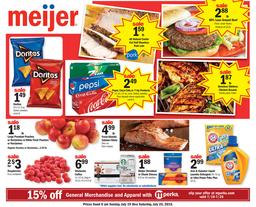Meijer Weekly Ad Jul 19 - Jul 25 2015 School Supplies