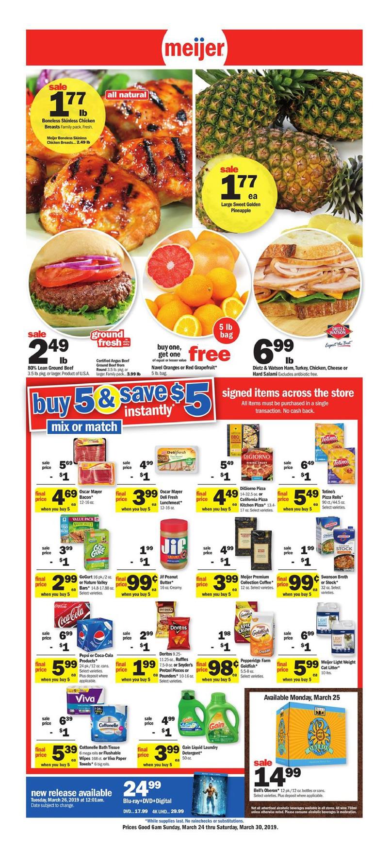 Meijer Weekly Ad Mar 24 30, 2019 WeeklyAds2