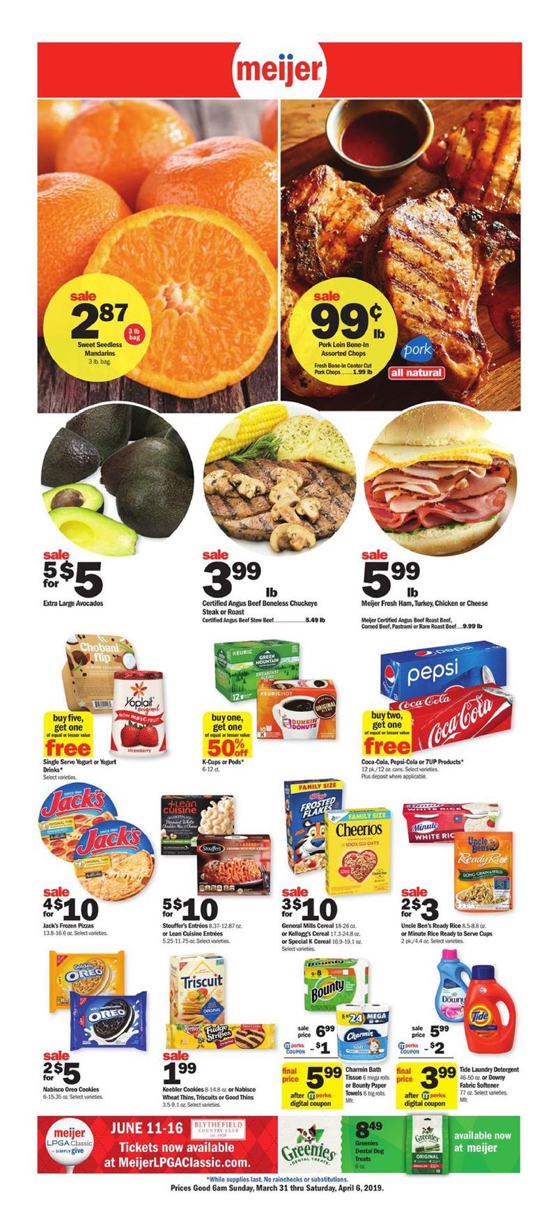 Meijer Weekly Ad Mar 31 Apr 6, 2019 WeeklyAds2