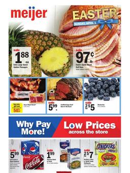 Meijer Weekly Ad March 25 - 31, 2018