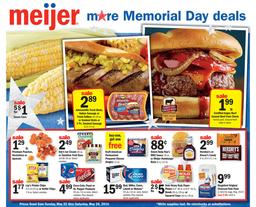 Meijer Weekly Ad May 22 - May 28 2016