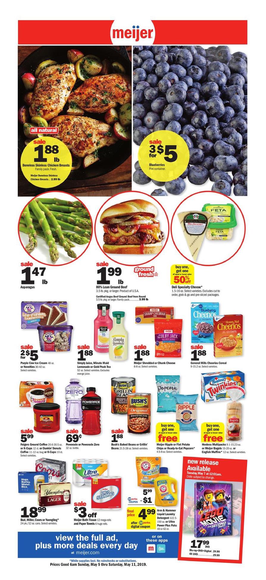Meijer Weekly Ad May 5 - 11, 2019 | WeeklyAds2