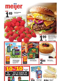 Meijer Weekly Ad May 7–13 2017
