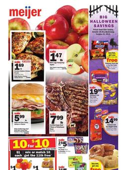 Meijer Weekly Ad Oct 28 - Nov 3, 2018