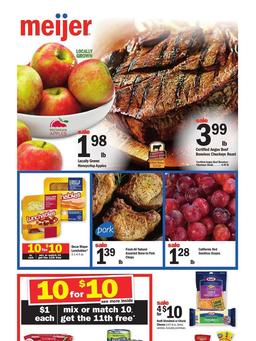 Meijer Weekly Ad October 8–14 2017