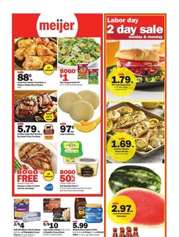 Meijer Weekly Ad Sep 1 - 7, 2019
