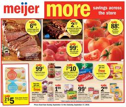 Meijer Weekly Ad Sep 11–17 2016