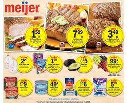 Meijer Weekly Ad Sep 06 - Sep 12 2015