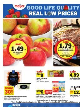 Meijer Weekly Ad September 9 - 15, 2026