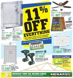 Menards Weekly Ad Feb 23 - 29, 2020