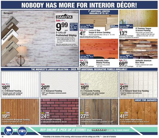 Menards Ad page 21