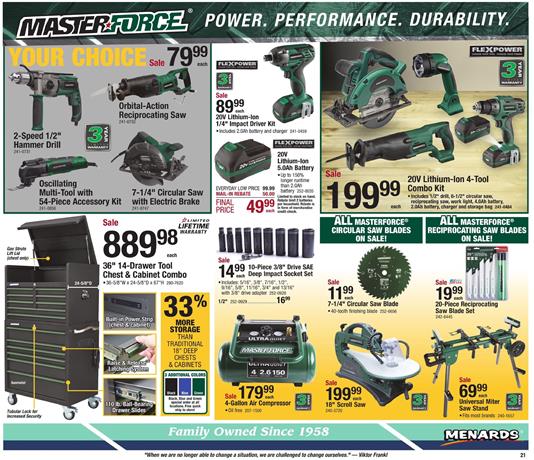 Menards Ad page 28