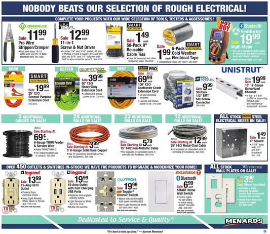 Menards Ad page 30