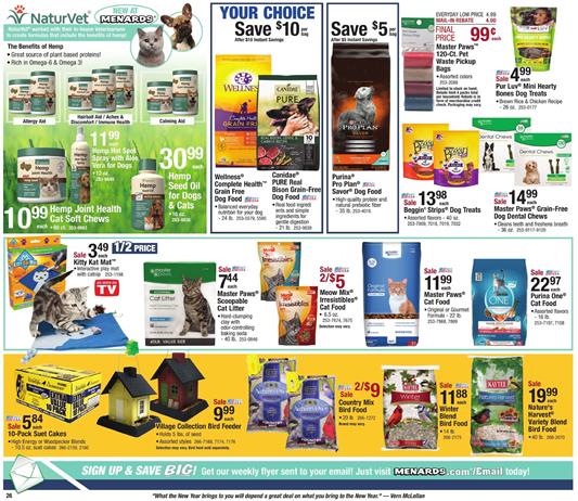 Menards Ad page 33