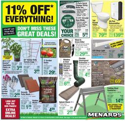 Menards Ad Jun 1–11, 2023