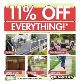 Menards Ad May 31 - Jun 6, 2020