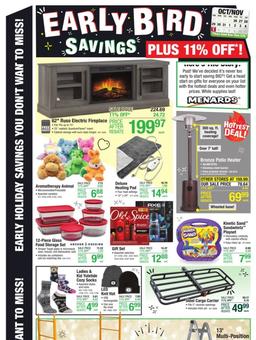 Menards Ad Pre-Black Friday 2023