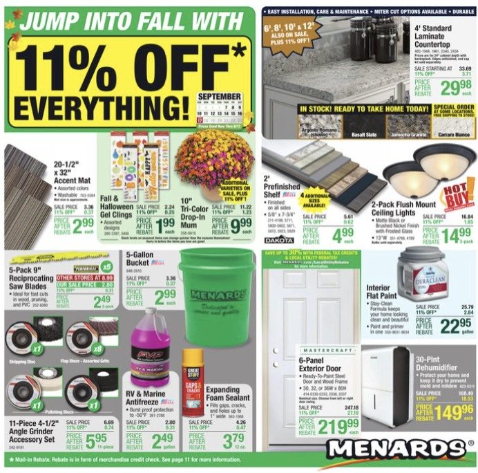 Menards Weekly Ad Sep 7 17 2023 WeeklyAds2
