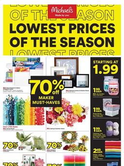 Michaels Ad Jun 19–27, 2020