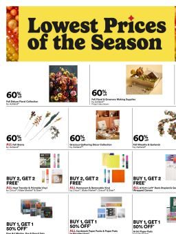 Michaels Weekly Ad Michaels USA Weekly Ad September 13 - 19, 2026