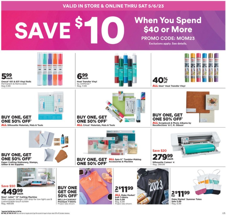 Michaels Weekly Ad Mother's Day 2023 WeeklyAds2