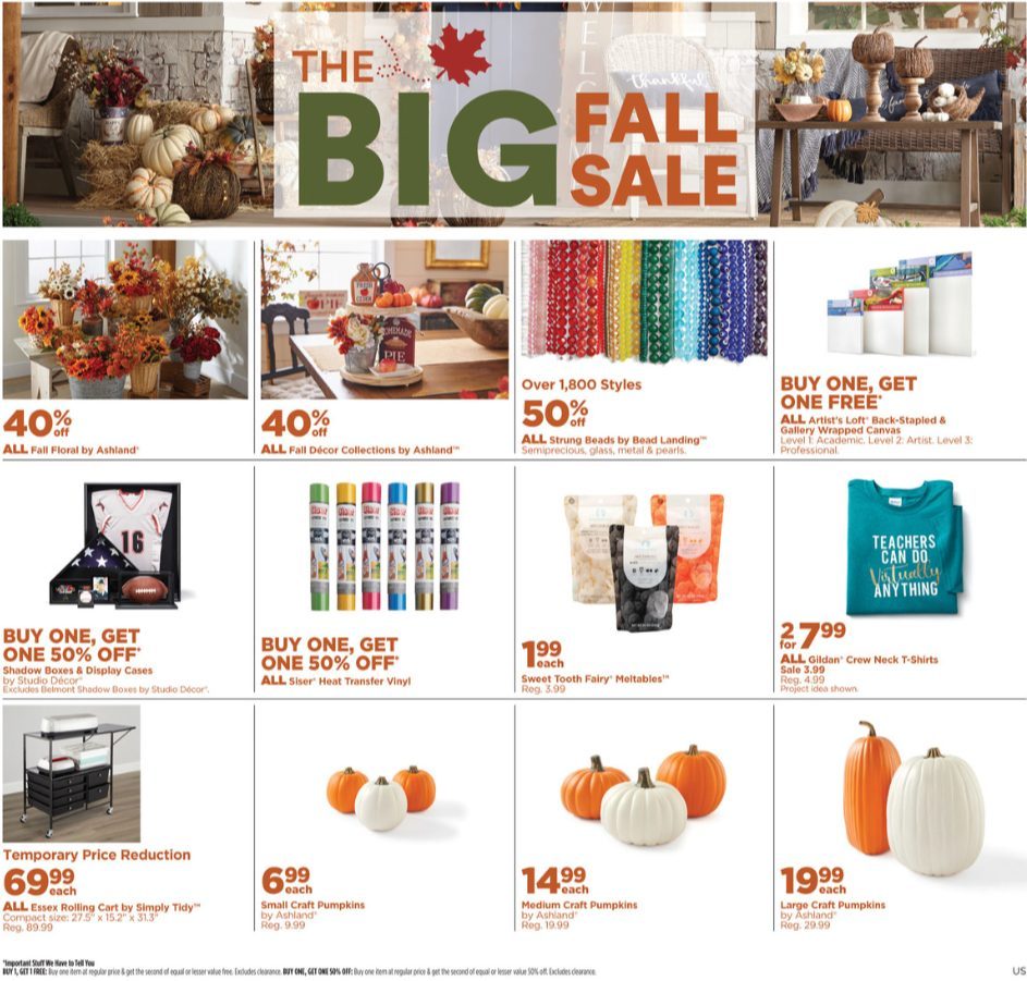 Michaels Weekly Ad Aug 28 Sep 3, 2022 WeeklyAds2